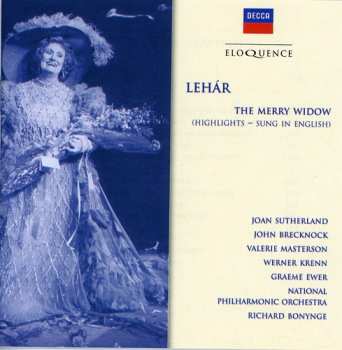 CD Joan Sutherland: The Merry Widow - Highlights