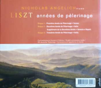 3CD Franz Liszt: Années De Pèlerinage