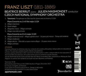 CD Franz Liszt: Athanor; Totentanz; Piano Concertos
