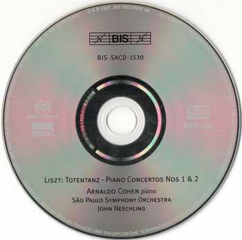 SACD Franz Liszt: Totentanz - Piano Concertos 1 & 2