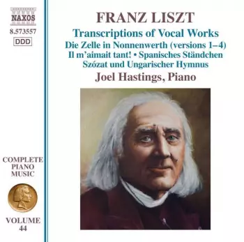 Transcriptions Of Vocal Works