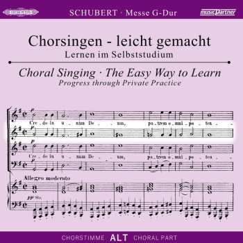CD Franz Schubert: Chorsingen Leicht Gemacht - Franz Schubert: Messe G-dur D.167 (alt)