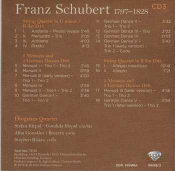 7CD/Coffret Franz Schubert: Complete String Quartets