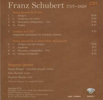 7CD/Coffret Franz Schubert: Complete String Quartets
