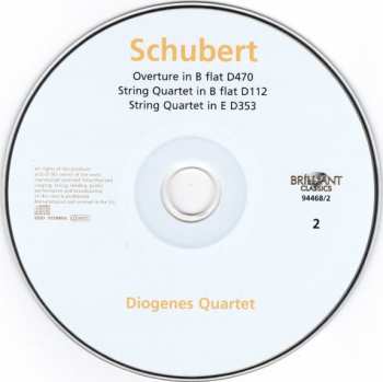 7CD/Coffret Franz Schubert: Complete String Quartets
