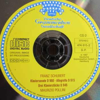 2CD Franz Schubert: Die Späten Klaviersonaten = The Late Piano Sonatas (D 958 • 959 • 960) / 3 Klavierstücke D 946 / Allegretto D 915
