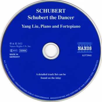 CD Franz Schubert: German Dances, Ländlers And Écossaises