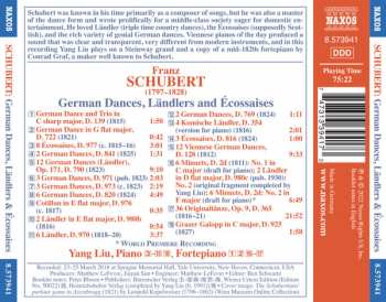 CD Franz Schubert: German Dances, Ländlers And Écossaises