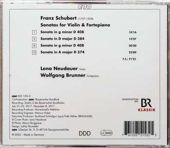 CD Franz Schubert: Complete Violin Sonatas