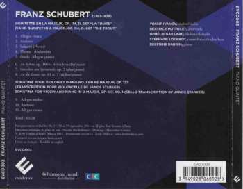 CD Franz Schubert: Piano Quintet