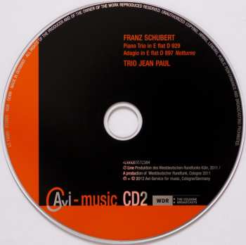 2CD Franz Schubert: Piano Trios