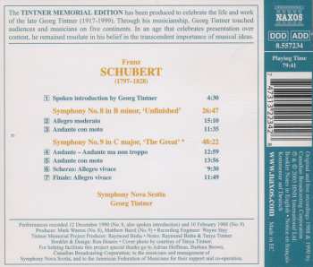 CD Franz Schubert: Symphonies Nos. 8 'Unfinished' And 9 'The Great'