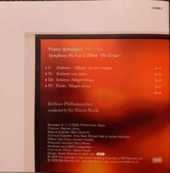 CD Berliner Philharmoniker: Symphony No.9 'The Great'