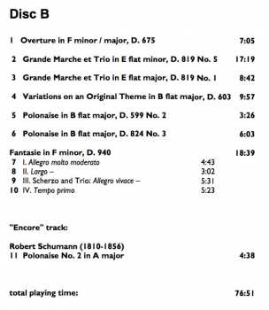 7CD/Coffret Franz Schubert: The Complete Original Piano Duets