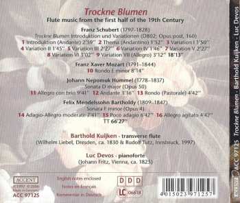 CD Franz Schubert: Trockne Blumen (Flute Music)