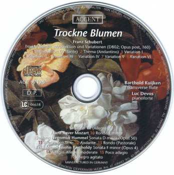 CD Franz Schubert: Trockne Blumen (Flute Music)
