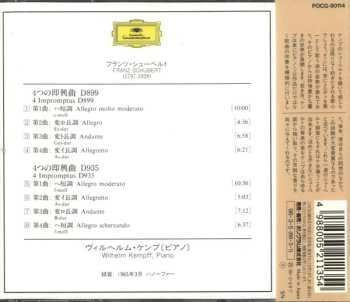 CD Franz Schubert: Impromptus D899. D935  LTD