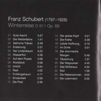 CD Franz Schubert: Winterreise