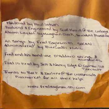 CD Fred Eaglesmith: Dusty