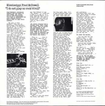 LP Fred McDowell: I Do Not Play No Rock 'N' Roll LTD