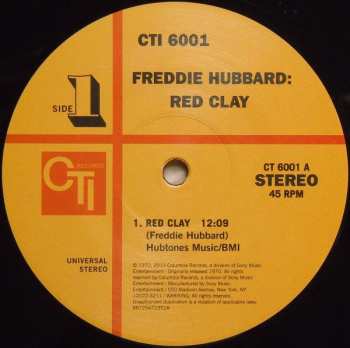 2LP Freddie Hubbard: Red Clay LTD
