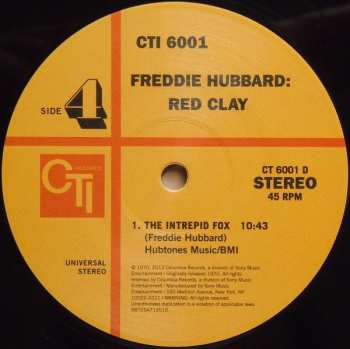 2LP Freddie Hubbard: Red Clay LTD