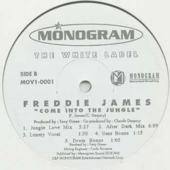 LP Freddie James: Come Into The Jungle