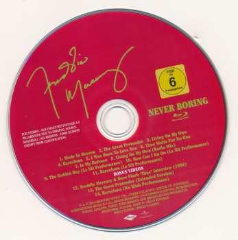 3CD/DVD/Coffret/Blu-ray Freddie Mercury: Never Boring LTD
