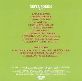 3CD/DVD/Coffret/Blu-ray Freddie Mercury: Never Boring LTD