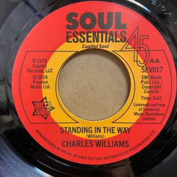 SP Charles Williams: You Had It Made / Standing In The Way