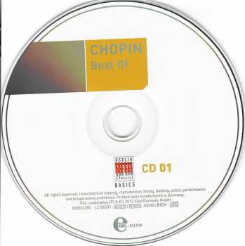 2CD Frédéric Chopin: Best Of