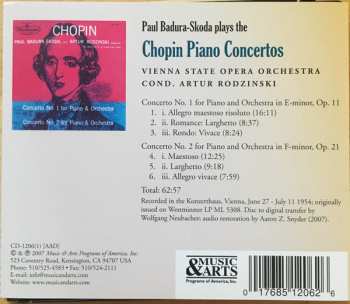 CD Frédéric Chopin: Chopin Piano Concertos