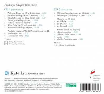 2CD Frédéric Chopin: Mazurki op. 56, Ballada f-moll, Andante spianato i Wielki Polonez Es-Dur, Sonata op. 58