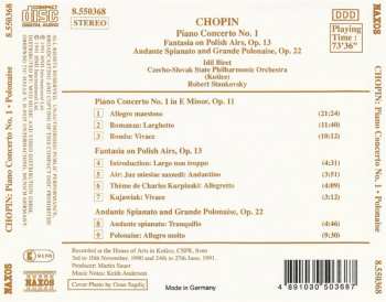 CD Frédéric Chopin: Piano Concerto No.1 - Fantasia On Polish Airs, Op. 13 - Andante Spianato And Grande Polonaise, Op. 22