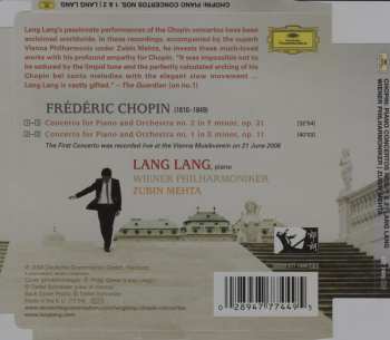 CD Frédéric Chopin: Piano Concertos Nos. 1 & 2 
