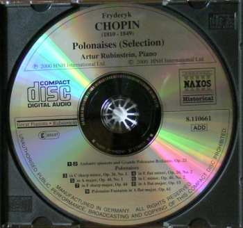CD Frédéric Chopin: Polonaises (Selection)