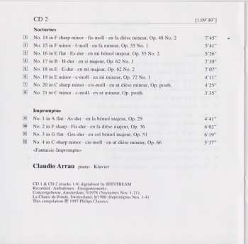 2CD Frédéric Chopin: The Complete Nocturnes - The Complete Impromptus