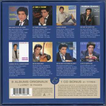 9CD/Coffret Frédéric François: L'intégrale Des Albums Originaux 1984-1992