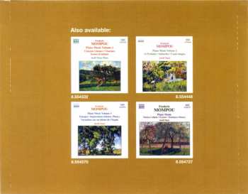 CD Frederic Mompou: Piano Music • 5