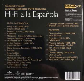 CD Eastman-Rochester Orchestra: Hi-Fi A La Espaňola And Popovers