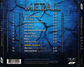 CD Freedom Call: M.E.T.A.L. LTD | DIGI