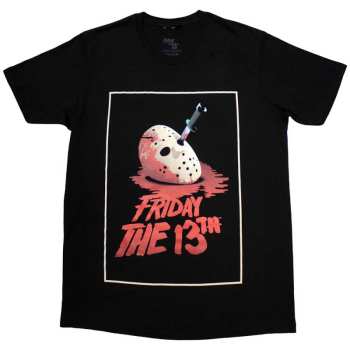 Merch Friday The 13th: T-shirt Jason Blood Mask