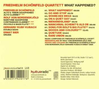 CD Friedhelm Schönfeld Quartett: What Happened?