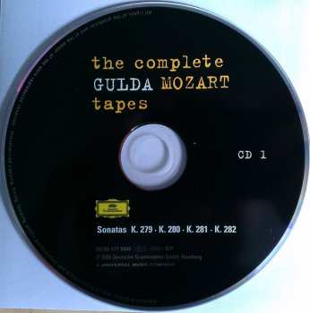 6CD/Coffret Wolfgang Amadeus Mozart: The Complete Gulda Mozart Tapes