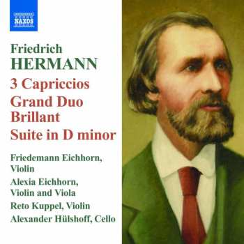 CD Friedrich Hermann: Capriccios Nr.1-3 Für 2 Violinen