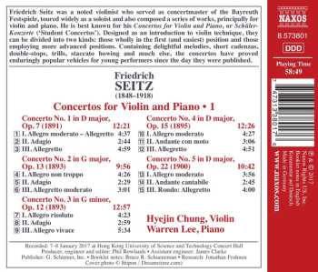 CD Hyejin Chung: Concertos for Violin and Piano Nos. 1-5