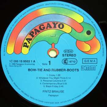 LP Fritz Brause: Bow-Tie And Rubber Boots