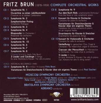 11CD/Coffret Bratislava Symphony Orchestra: Complete Orchestral Works