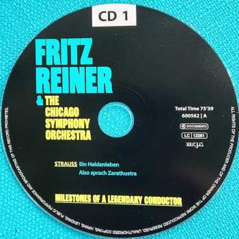 10CD/Coffret Fritz Reiner: Fritz Reiner & The Chicago Symphony Orchestra: Milestones Of A Legendary Conductor
