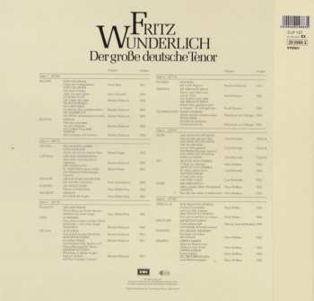 3LP/Coffret Fritz Wunderlich: Der Große Deutsche Tenor (3xLP + BOX + BOOKLET)